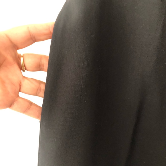 BANANA REPUBLIC MEN’S BLACK SLIM SOLID ITALIAN WOOL SUIT PANTS.SIZE 34-32 - Picture 8 of 14